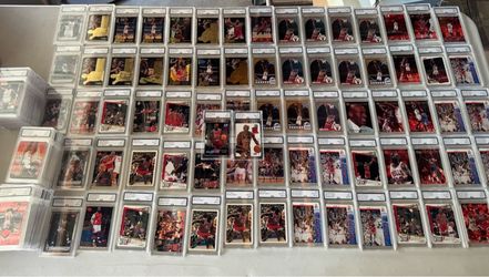HUGE Rare Michael Jordan Graded Cards Lot Of 156 Cards