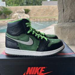 Used Jordan 1 “Zoom Zen Green” Size 10 