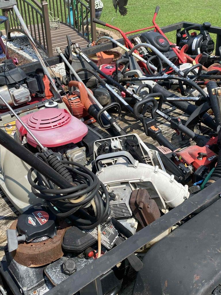 Trailer Full of Yard Equipment (trailer not included) - $350 for all - Apex (READ BEFORE RESPONDING)