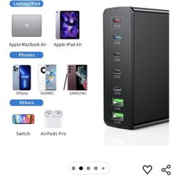 USB C Charger. Sacrack 170W 7 Port Fast Charging Station