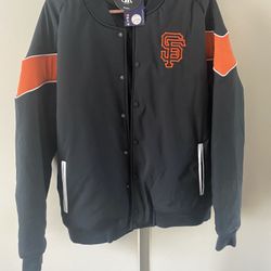 Official SF Giants Jacket Size Large;worn once