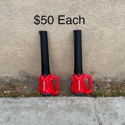 CRAFTSMAN V20 20-volt max Cordless Battery 2-Speed Leaf Blower (TOOL ONLY) **$50 Each** 