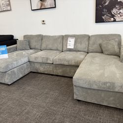 🔥 Light Gray U-Shaped Sectional – Only $599!