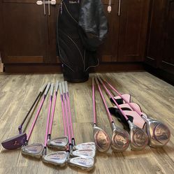 Wilson Hope Breast Cancer Awareness Women’s Pink Golf Set (mostly Sealed)