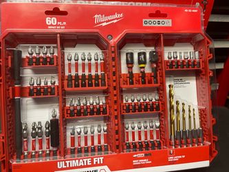 MILWAUKEE 60 pc IMPACT BIT SET  NEW  (( tool only )) FIRM ON PRICE