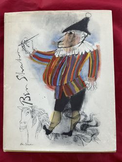 Vintage Mid-Century 1957 Ben Shahn Art Book