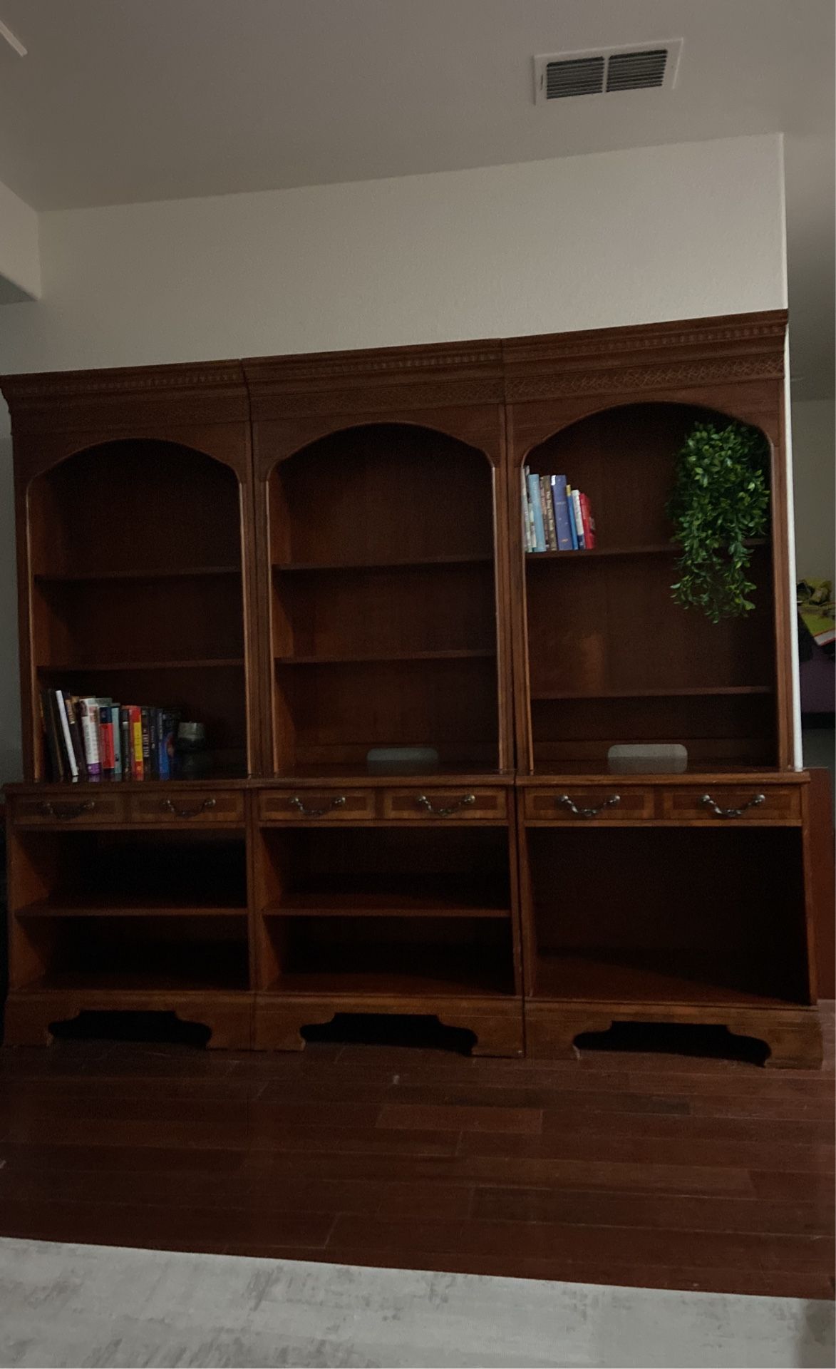 (3 Sections )Book Shelf’s  Nice Condition! Very Customizable!