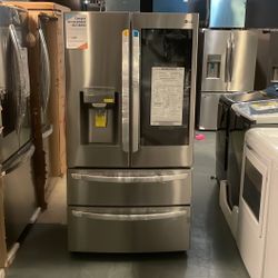 LG Insta View Stainless Steel 4-Door Refrigerator 🙌🙌🙌