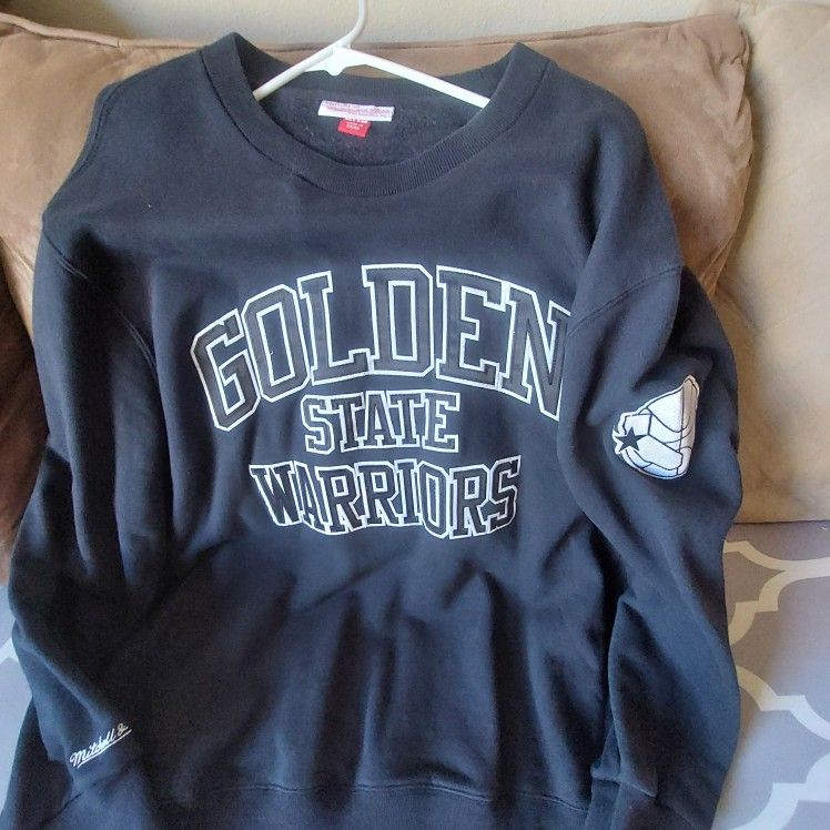 Mitchell & Ness Golden State Warriors Hardwood Classics Sweatshirt - Size XXL