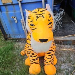 Very Large Stuffed Tiger