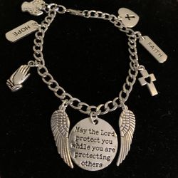 Front Line Worker’s Protection Charm Bracelet