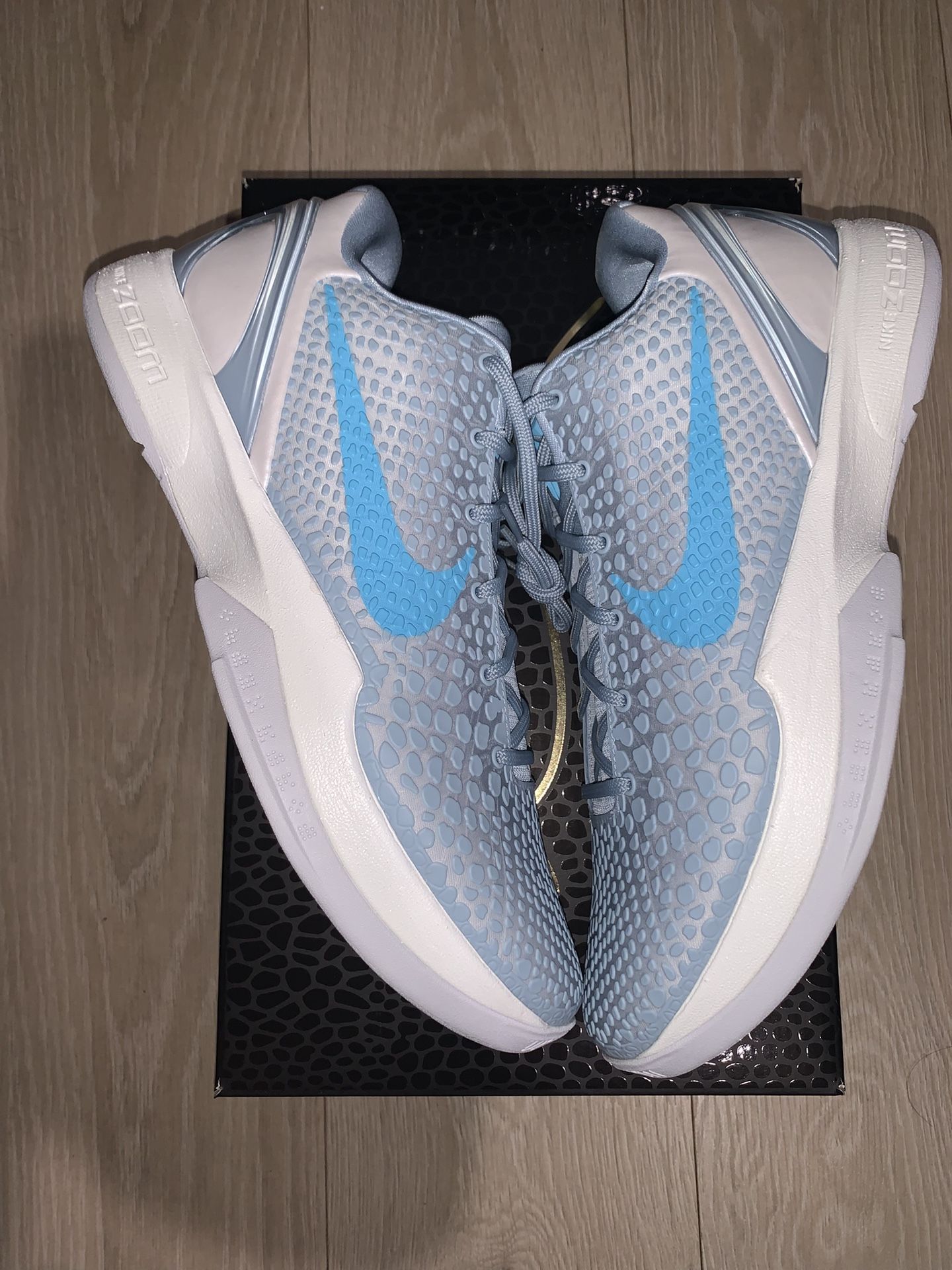 Nike Kobe 6 Protro Caitlin Clark Light Armory Blue Size 13