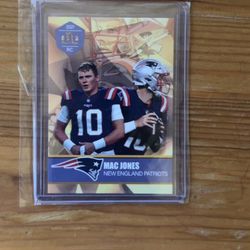 Mac Jones Rookie Card 2021 Patriots RC Limited Edition Football Card