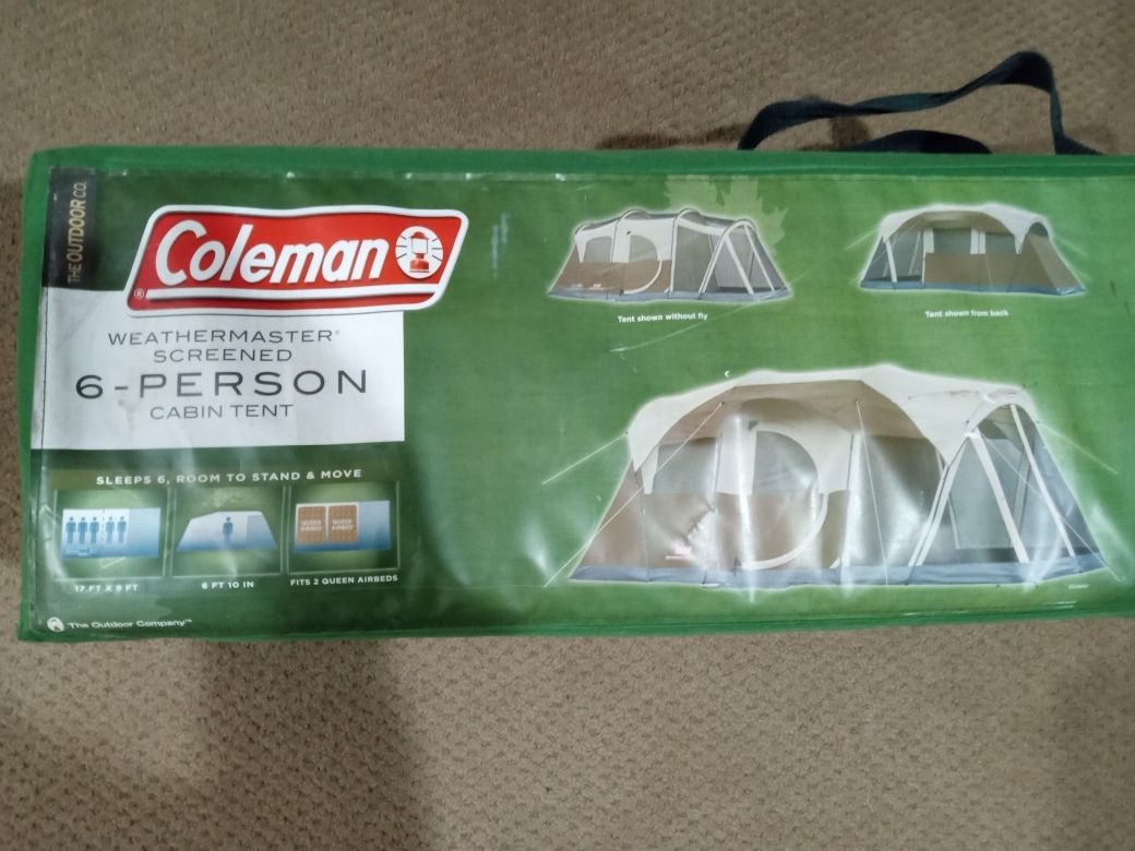 Coleman Weathermaster 6 Screened Tent