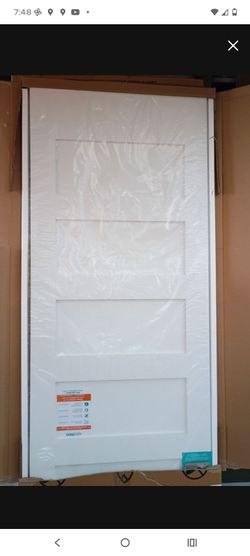 32x80 interiors door, solid core 5 panels 2 available now