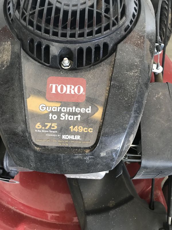 Toro Lawn mower 6.75 Torque/149 cc For Sale 125 for Sale in Corona, CA