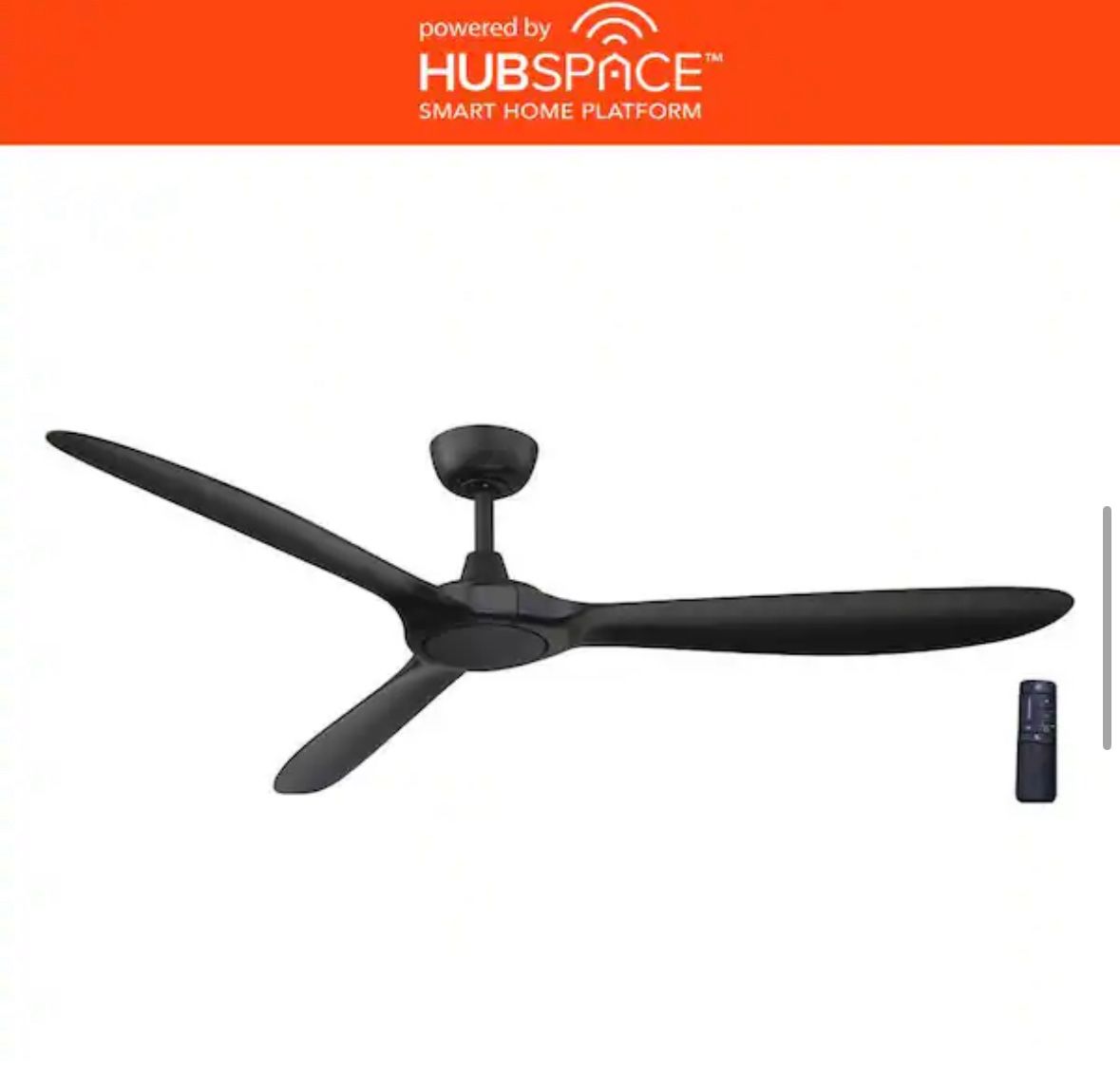 Tager 60 in. Smart Indoor/Outdoor Ceiling Fan