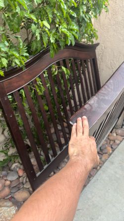 Full size bed head board