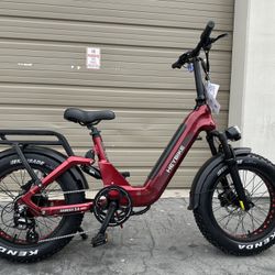 HEYBIKE Ranger 3.0 Pro Dual Suspension Torque Sensor 1200 Watt Peak Electric Bike In Red