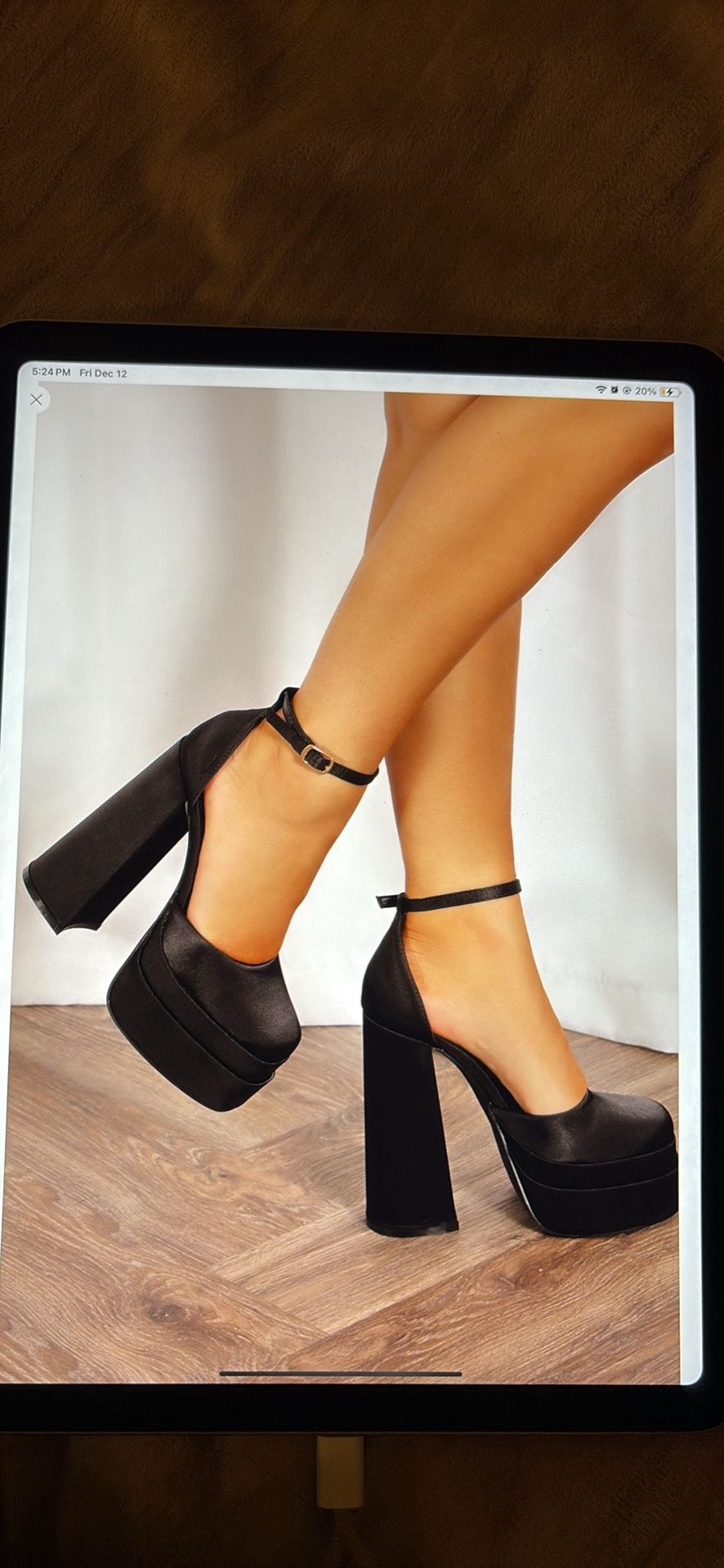 On My Best Behavior Extreme Platform Heels- Black