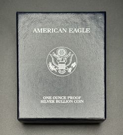 1999 SILVER AMERICAN EAGLE PROOF ONE DOLLAR COIN
