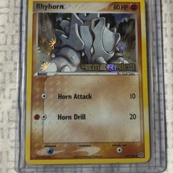 Stamped Pokemon Card 