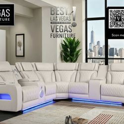 Sectional Power Recliners  