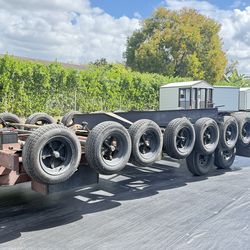 Trailer parts  axels ejes single Doble triple