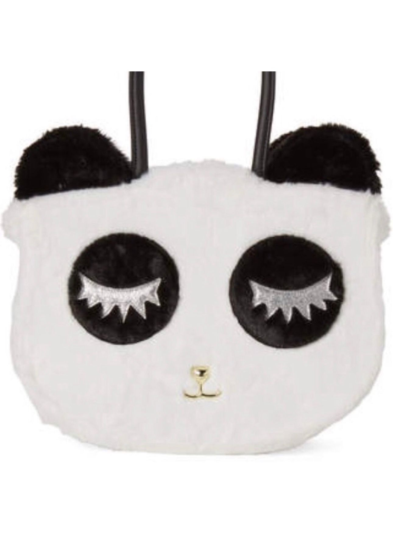Luv Furry Panda Betsey Johnson Tote Large