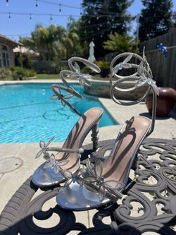 Spiral Butterly Heels