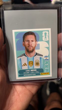 2026 Leo Messi panini sticker