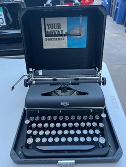 Royal Portable Quiet Deluxe Typewriter $300 or best offer