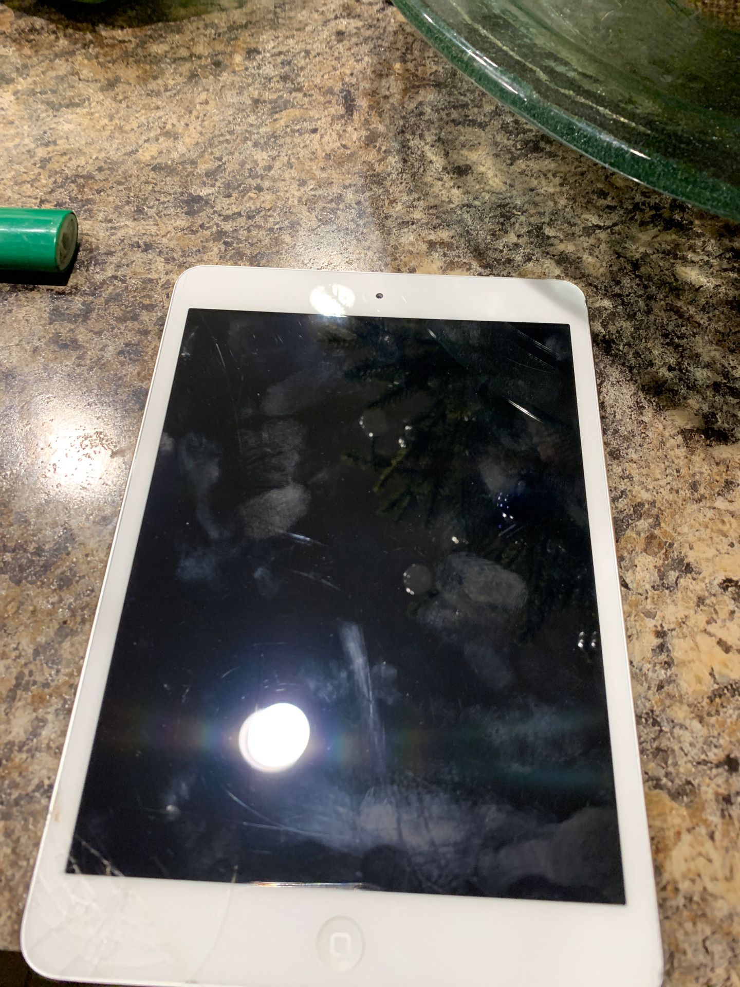 iPad mini just has a little crack