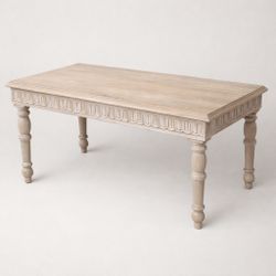 New solid mango wood coffee table