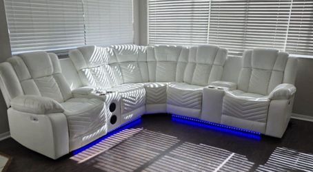 Brand New Power Recliner Sectional Sofa 