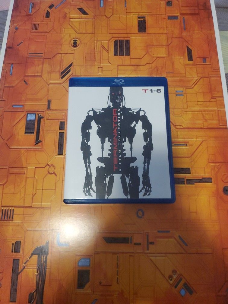 TERMINATOR 6 FILM COLLECTION BLUERAY
