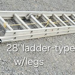 28' Columbia ladder-type 1(250#)-w/legs