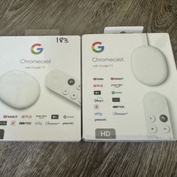 Brand New Unopened Google Chrome cast HD & 4K 