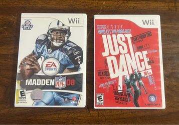 Video Game Lot of 2  Nintendo Wii Games in great condition