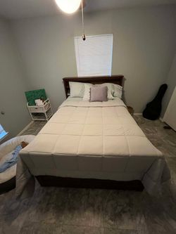 Full bed with storage