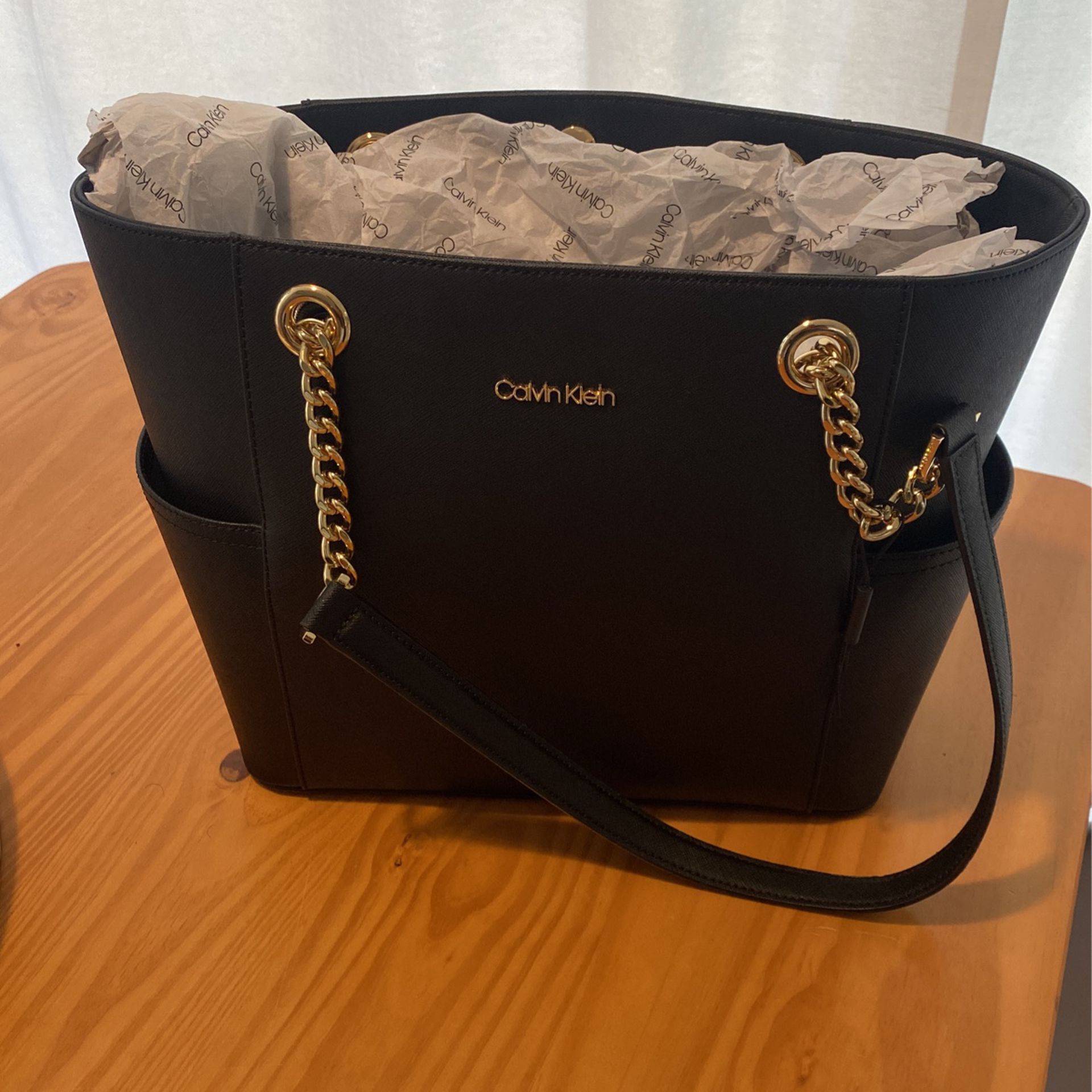 Calvin Klein Black Tote Bag 