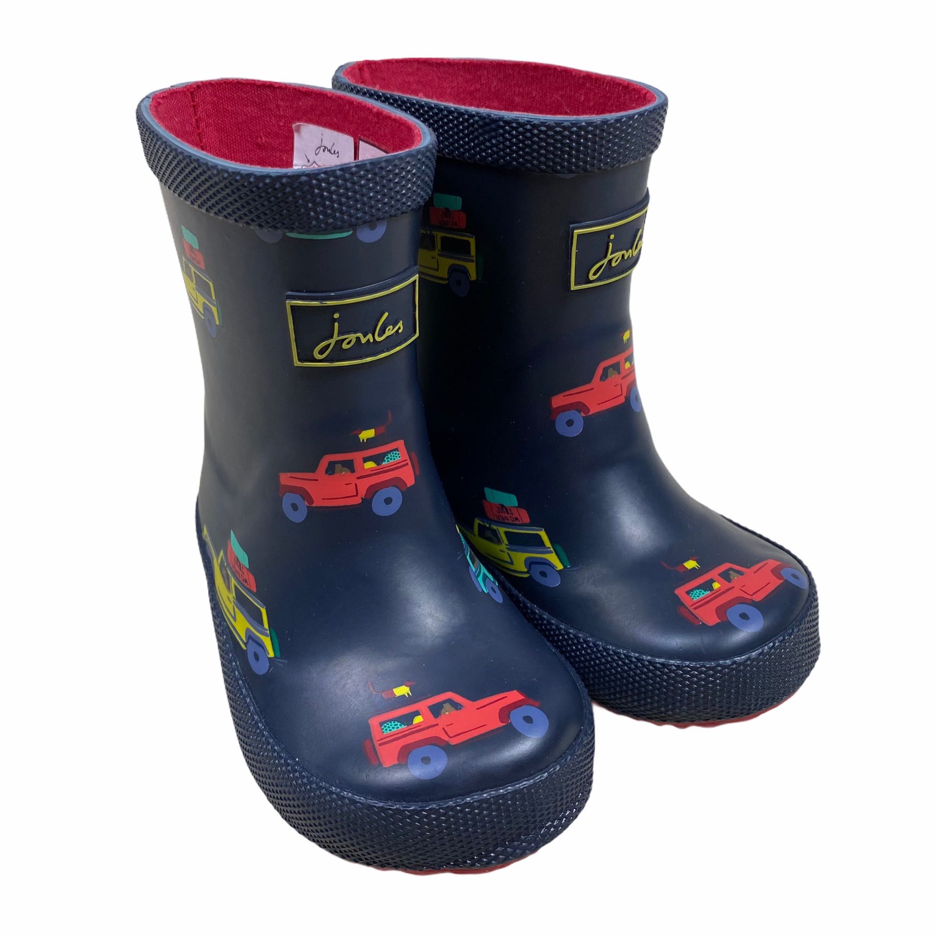 Joules Jeep Print Camping Rain Boots Size 5