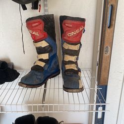 O’Neal Dirt Bike Boots Size 10