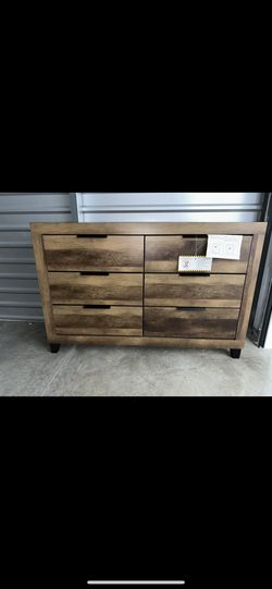 Brown Western Dresser