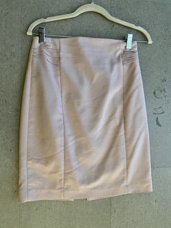 Express blush pink pencil skirt size 4
