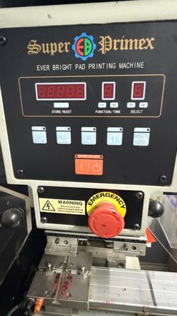 All American 2 color pad printer