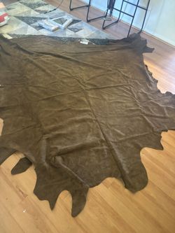 Genuine High End Leather Hide Large