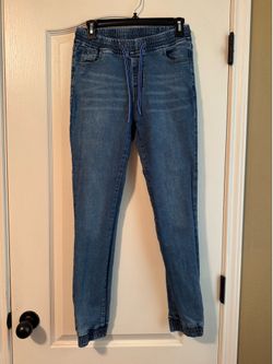 Women’s drawstring jeans