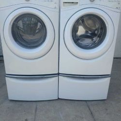 WHIRLPOOL FRONT LOAD GAS SET