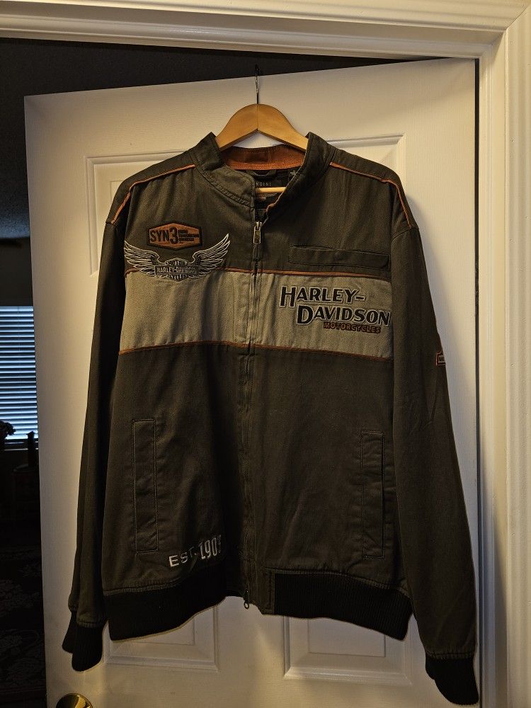 NEW Authentic Harley Davidson "Vintage" Looking Motorcycle Jackets